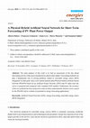 Research paper thumbnail of Article A Physical Hybrid Artificial Neural Network for Short Term Forecasting of PV Plant Power Output