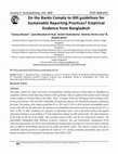 Research paper thumbnail of Do the Banks Comply to GRI guidelines for Sustainable Reporting Practices? Empirical Evidence from Bangladesh