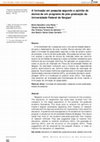 Research paper thumbnail of A formação em pesquisa segundo a opinião de alunos de um programa de pós-graduação da Universidade Federal de Sergipe