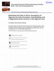 Research paper thumbnail of Rethinking the State in Africa: Perceptions of Nigerians on State Formation, State-Building, and a Negotiated Social Contract in the Nigerian Case