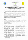 Research paper thumbnail of Folklor Kepercayaan Rakyat Masyarakat Melayu DI Kabupaten Bintan