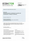 Research paper thumbnail of Boosting tourism's contribution to growth and development: Analysis of the evidence