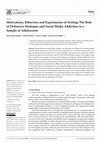 Research paper thumbnail of Motivations, Behaviors and Expectancies of Sexting: The Role of Defensive Strategies and Social Media Addiction in a Sample of Adolescents