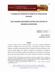 Research paper thumbnail of O Assédio De Consumo No Âmbito Da Publicidade Infantil