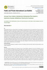 Research paper thumbnail of Avrupa İnsan Hakları Mahkemesi İçtihadında Özel Kişilerin Eyleminin Devlete Atfedilmesi Üzerine Bir İnceleme