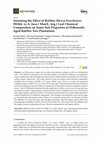 Research paper thumbnail of Assessing the Effect of Rubber (Hevea brasiliensis (Willd. ex A. Juss.) Muell. Arg.) Leaf Chemical Composition on Some Soil Properties of Differently Aged Rubber Tree Plantations