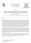 Research paper thumbnail of Training carbon management engineers: why new educational capacity is the single biggest hurdle for geologic CO2 storage