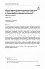 Research paper thumbnail of Effects of linguistic and affective variables on middle school students' writing performance in the context of English as a foreign language: an approach using structural equation modeling