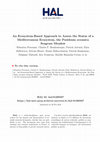 Research paper thumbnail of An Ecosystem-Based Approach to Assess the Status of a Mediterranean Ecosystem, the Posidonia oceanica Seagrass Meadow