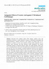 Research paper thumbnail of Antagonist Effects of Veratric Acid against UVB-Induced Cell Damages