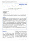 Research paper thumbnail of Comparison of safety and efficacy of Ormeloxifene and Norethisterone acetate in the treatment of heavy menstrual bleeding