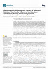 Research paper thumbnail of Protective Role of Self-Regulatory Efficacy: A Moderated Mediation Model on the Influence of Impulsivity on Cyberbullying through Moral Disengagement