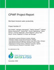 Research paper thumbnail of Nile Basin livestock water productivity Project Number 37