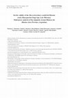 Research paper thumbnail of On the validity of the Macrochorobates scalabrinii Biozone (early Huayquerian Stage/Age, Late Miocene). Multi-proxy analysis of the enigmatic Arenas Blancas site (Buenos Aires Province, Argentina