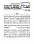 Research paper thumbnail of Headteachers’ managerial behaviour and teachers’ task performance in public primary schools in Calabar-South local government area, Cross river state, Nigeria