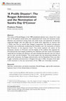 Research paper thumbnail of "'A Prolife Disaster': The Reagan Administration and the Nomination of Sandra Day O'Connor," Journal of Contemporary History (2017)