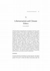 Research paper thumbnail of Libertarianism and Climate Ethics