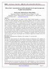 Research paper thumbnail of Effect of Sm 3+ concentration in CaSi2O5 phosphor for its spectroscopic and TL glow curve properties