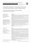 Research paper thumbnail of Associations of pentraxin 3 with presence and severity of coronary artery disease in type 2 diabetes patients