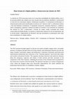 Research paper thumbnail of Duas formas de religião pública e democracia nas eleições de 2022