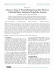 Research paper thumbnail of A Success Story of Women Entrepreneurship: The Case of Bushka Mama Maryan in Mogadishu, Somalia