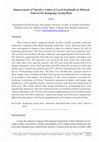 Research paper thumbnail of Improvement of Nutritive Values of Local Feedstuffs as Mineral Sources for Kampong Laying Hens