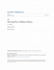 Research paper thumbnail of The Iraq War: A Military History