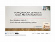 Research paper thumbnail of Huixquilucan, de pueblo de indios a municipio pluriétnico https://www.youtube.com/watch?v=sMvK87kOf4o