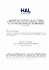 Research paper thumbnail of Analyse et Conception D'Un Systeme D'Information Avec La Methode Merise : Cas D'Une Bibliotheque Universitaire