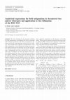 Research paper thumbnail of mirror telescopes and application to the collimation of the ESO VLT