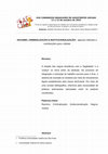 Research paper thumbnail of RACISMO, CRIMINALIZAÇÃO E INSTITUCIONALIZAÇÃO: algumas reflexões e
contribuições para o debate