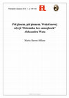 Research paper thumbnail of Pół głosem, pół pismem. Wokół nowej edycji "Dziennika bez samogłosek" Aleksandra Wata