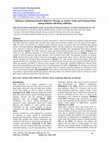 Research paper thumbnail of Efficiency of Rational Emotive Behavior Therapy on Anxiety Traits and Irrational Ideas among Patients with Drug Addiction