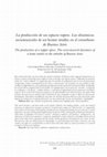 Research paper thumbnail of La producción de un espacio rapero. Las dinámicas 
sociomusicales de un home studio en el conurbano 
de Buenos Aires