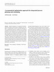 Research paper thumbnail of A grammatical optimization approach for integrated process planning and scheduling