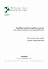 Research paper thumbnail of Candidatos policiais na política nacional: uma análise dos aspirantes a deputado federal [Police Candidates in national policy: an analysis of the aspiring congressman]