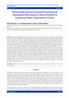 Research paper thumbnail of Relationship between Demand Forecasting and Operational Performance of Stores Function in Commercial State Corporations in Kenya