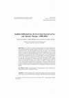 Research paper thumbnail of An�lisis bibliom�trico de la revista Journal of Sex and Marital Therapy (1980-2001)