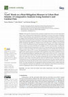 Research paper thumbnail of “Cool” Roofs as a Heat-Mitigation Measure in Urban Heat Islands: A Comparative Analysis Using Sentinel 2 and Landsat Data