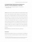 Research paper thumbnail of An Integrated Design, Manufacturing and Maintenance Approach to Product Development: A Case Study