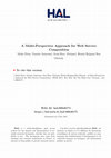 Research paper thumbnail of A multi-perspective approach for web service composition