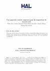 Research paper thumbnail of Une approche centrée exigences pour la composition de services web