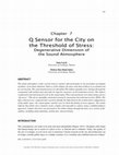 Research paper thumbnail of Q Sensor for the City on the Threshold of Stress