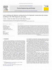 Research paper thumbnail of Laser welding and ablation cutting process for hydraulic connections by remote handling in the ITER diagnostic port plug