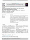 Research paper thumbnail of Predicting paravalvular leak after transcatheter mitral valve replacement using commercially available software modeling