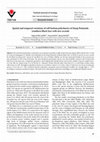 Research paper thumbnail of Spatial and temporal variations of soft bottom polychaetes of Sinop Peninsula(southern Black Sea) with new records