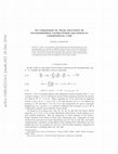 Research paper thumbnail of On uniqueness of weak solutions of the incompressible Navier-Stokes equations