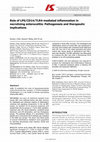 Research paper thumbnail of Role of LPS/CD14/TLR4-mediated inflammation in necrotizing enterocolitis: Pathogenesis and therapeutic implications