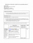 Research paper thumbnail of Pronouns PPT and Lesson Plan for Emergining 3rd Grade