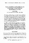 Research paper thumbnail of Factors facilitating and impeding growth of psychology in south Asia with special reference to India